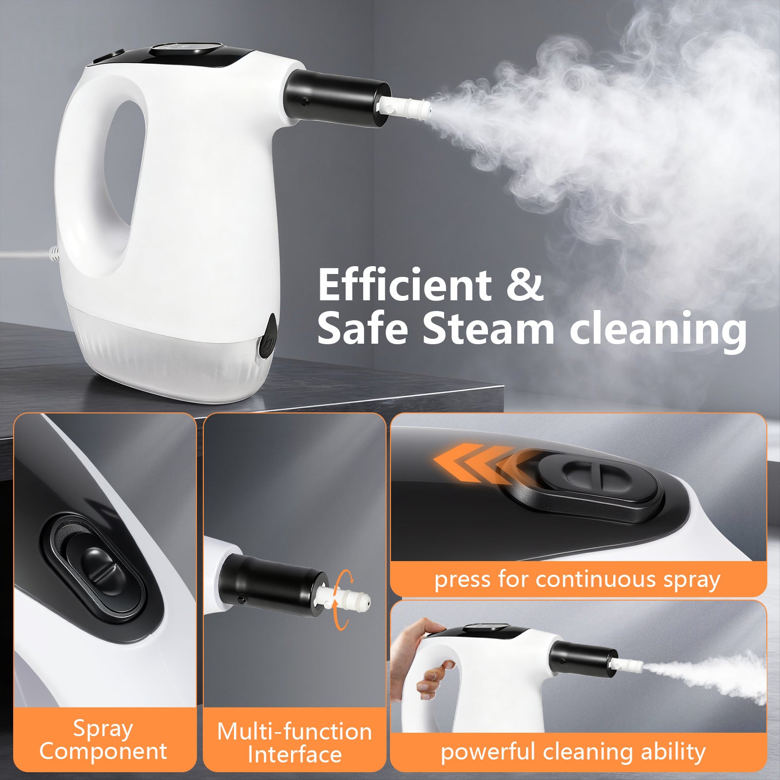 Vaporoa® Steam Mop Cleaner